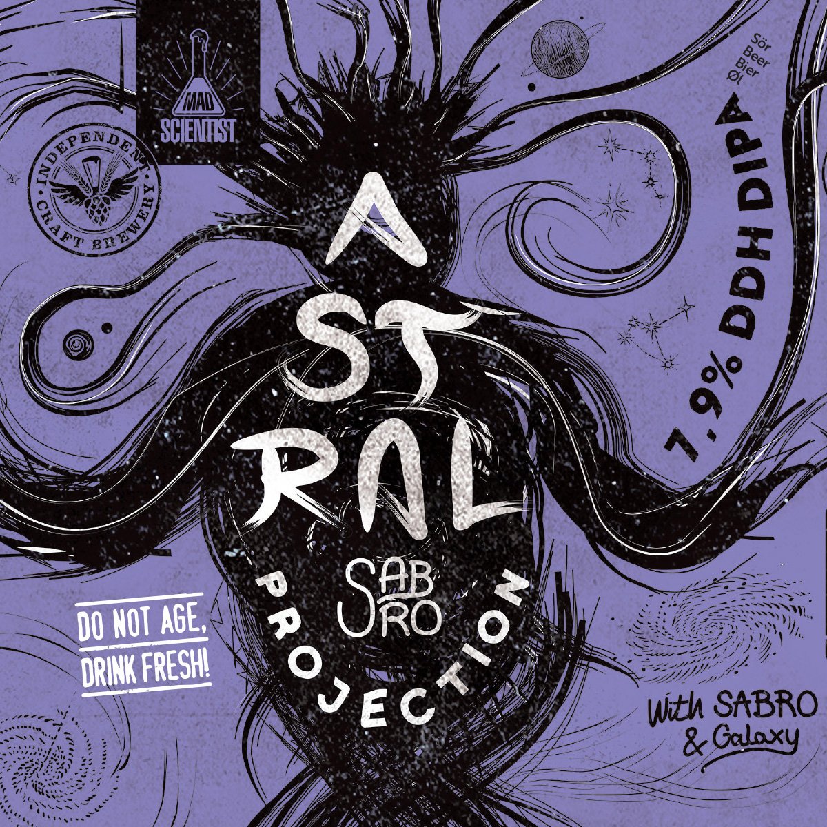 Сабро. Пиво Astral. Пиво Astral Roca. Пиво Astral Stio. Midnight Project Hop headshot: Sabro.
